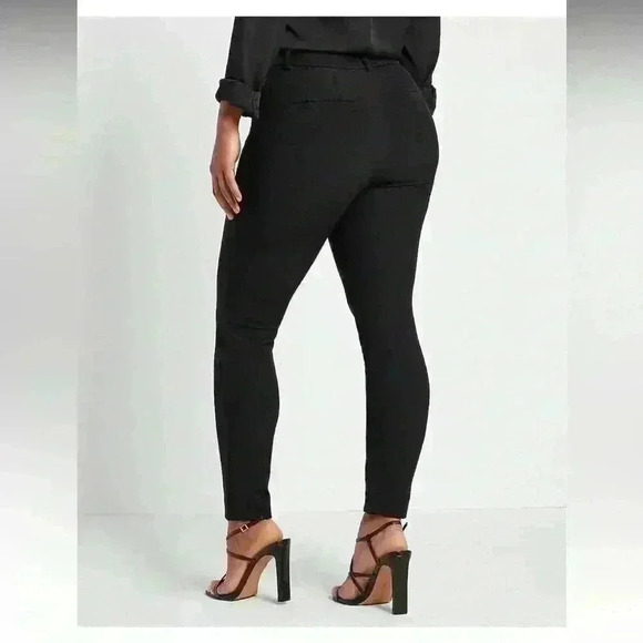 Express super soft twill skinny high rise pant - Picture 2 of 2